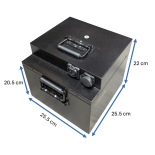 batterie 72V50Ah lycke cargo