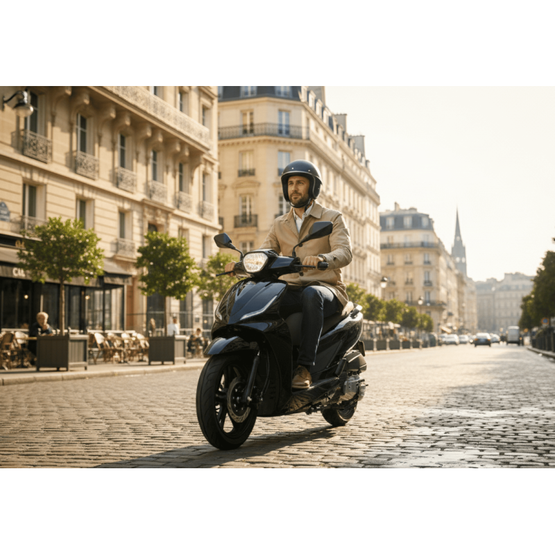 scooter électrique Lycke E-coral 125cc lifestyle