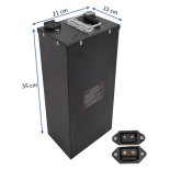 Batterie amovible 72V40Ah Lycke Retro80