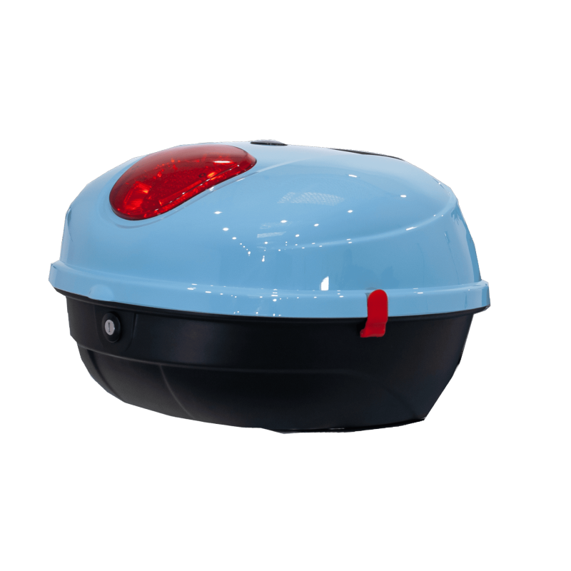 top case retro50 bleu