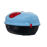 top case retro50 bleu