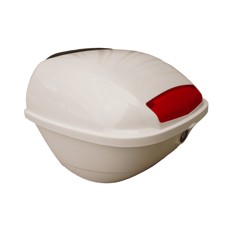 Top Case E-Coral blanc
