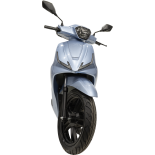 scooter électrique Lycke E-coral bleu metallisee avant