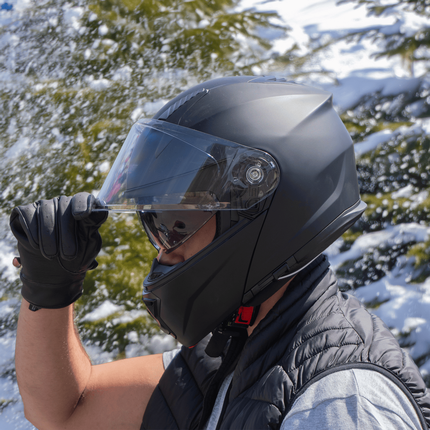 Équipement casque pour l'hiver