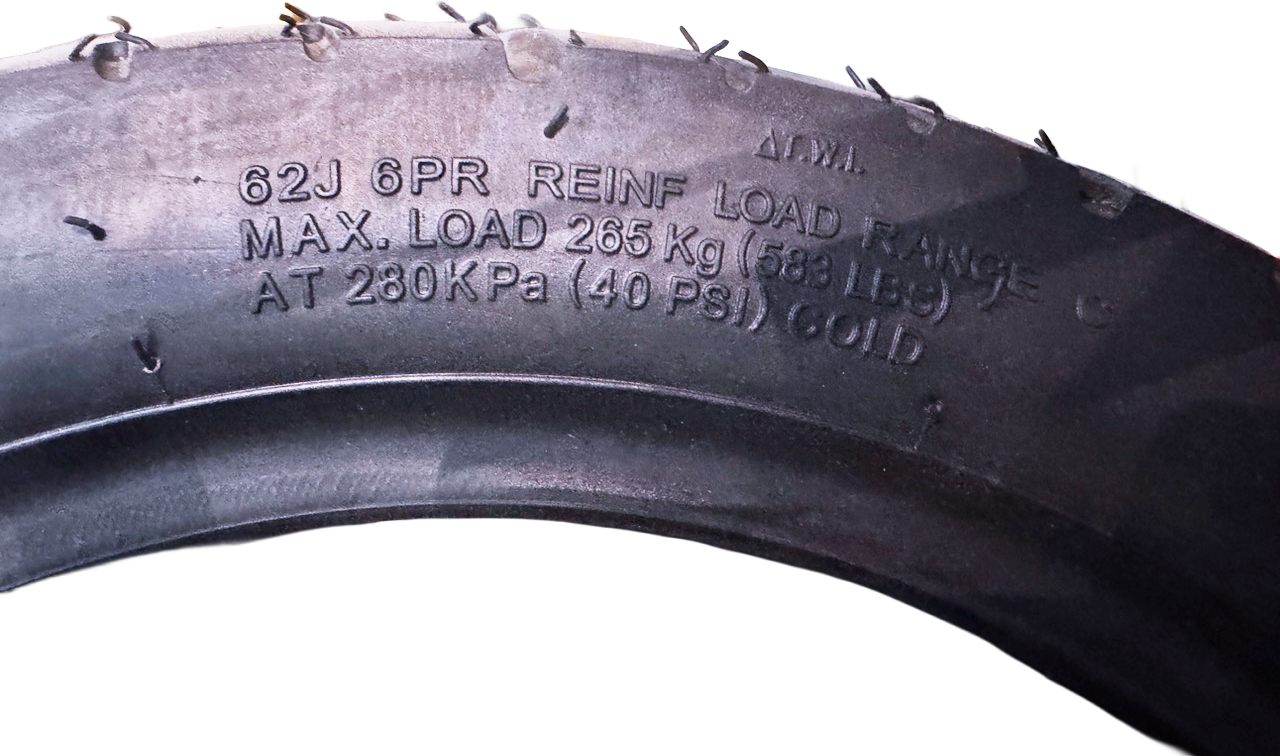 Indice de charge pneu scooter