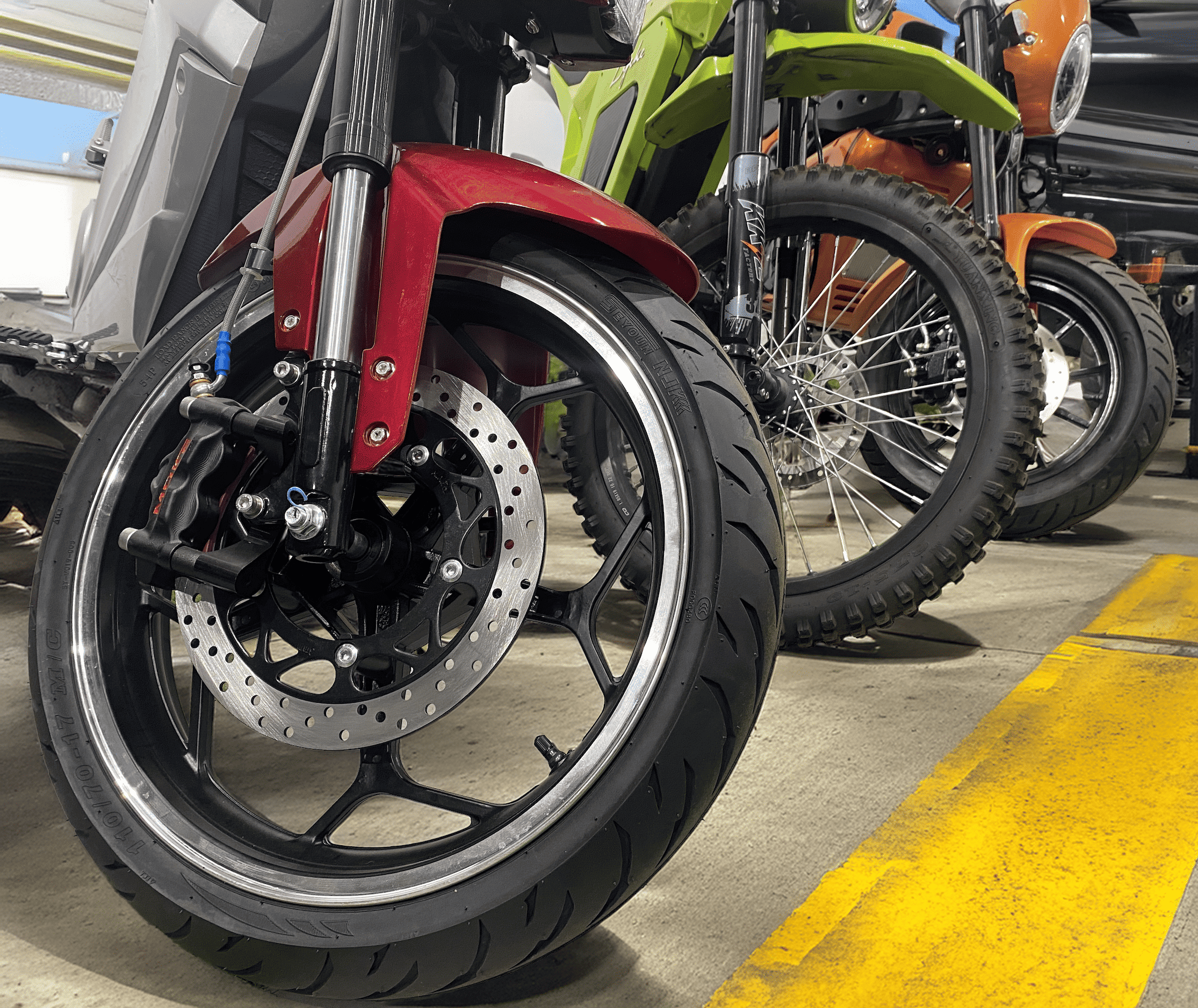 Roues et pneus scooter électrique